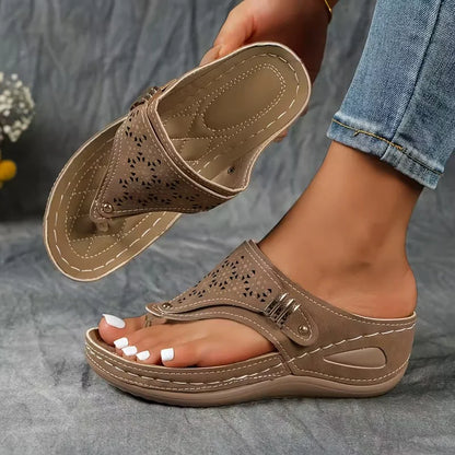 ArchElevé™ All-Day Comfort Wedge Sandals