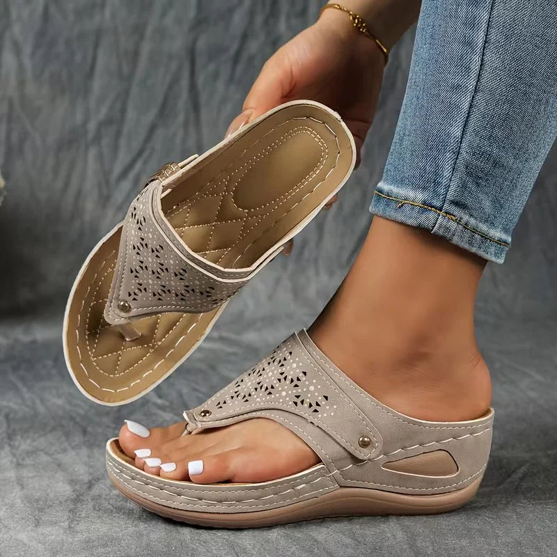 ArchElevé™ All-Day Comfort Wedge Sandals