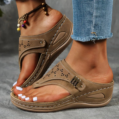 ArchElevé™ All-Day Comfort Wedge Sandals