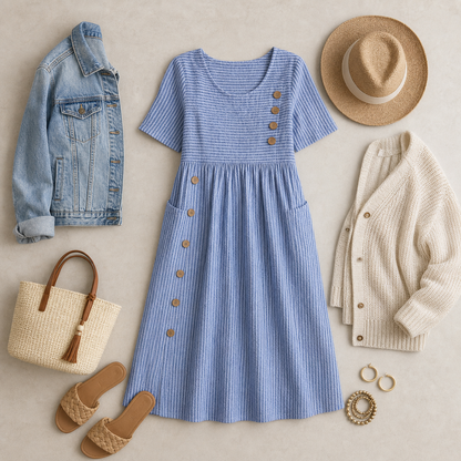 Aurora Lupini™ Breathable Everyday Comfort Dress