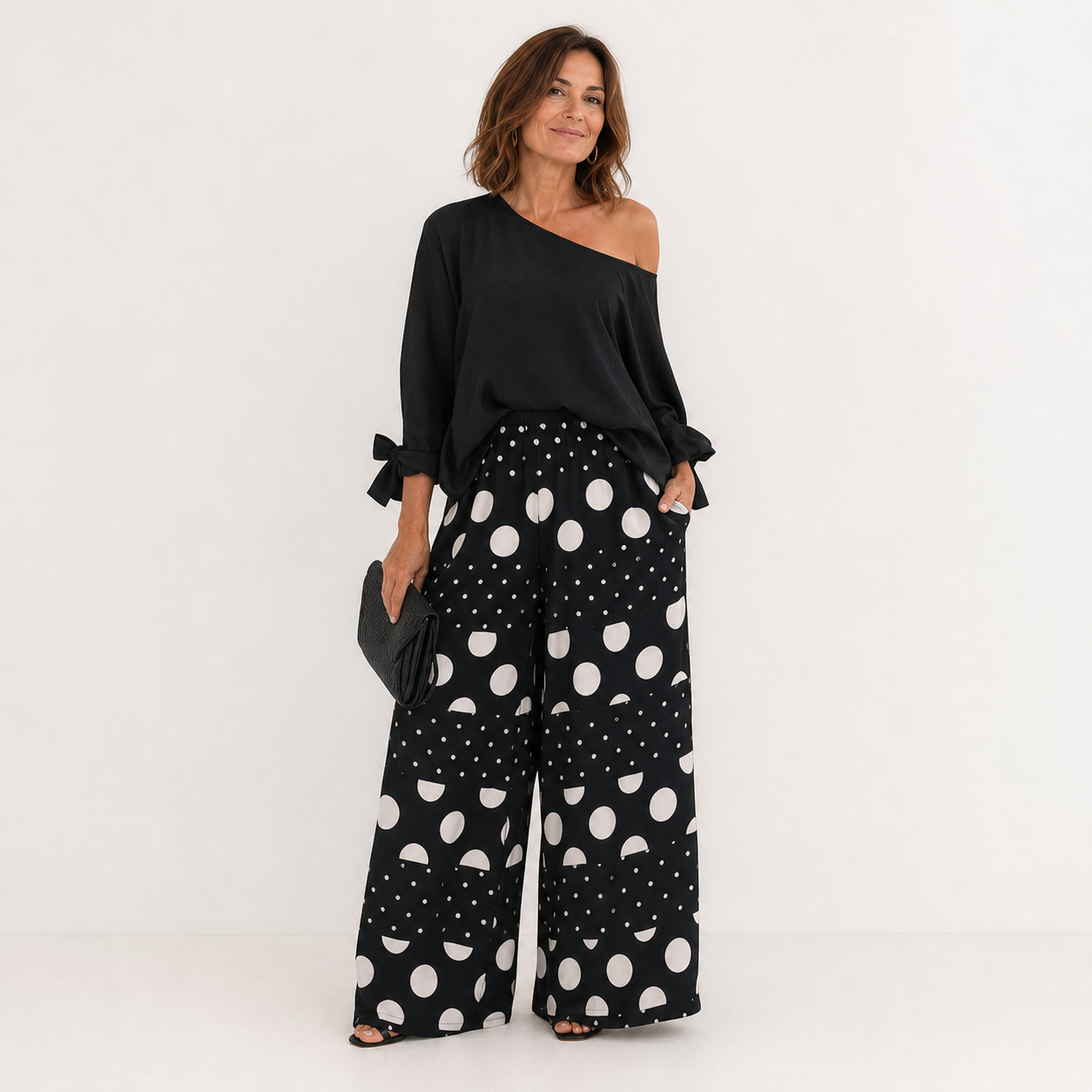Azzurra Maggio™ Effortless Loose Top and Wide Leg Set