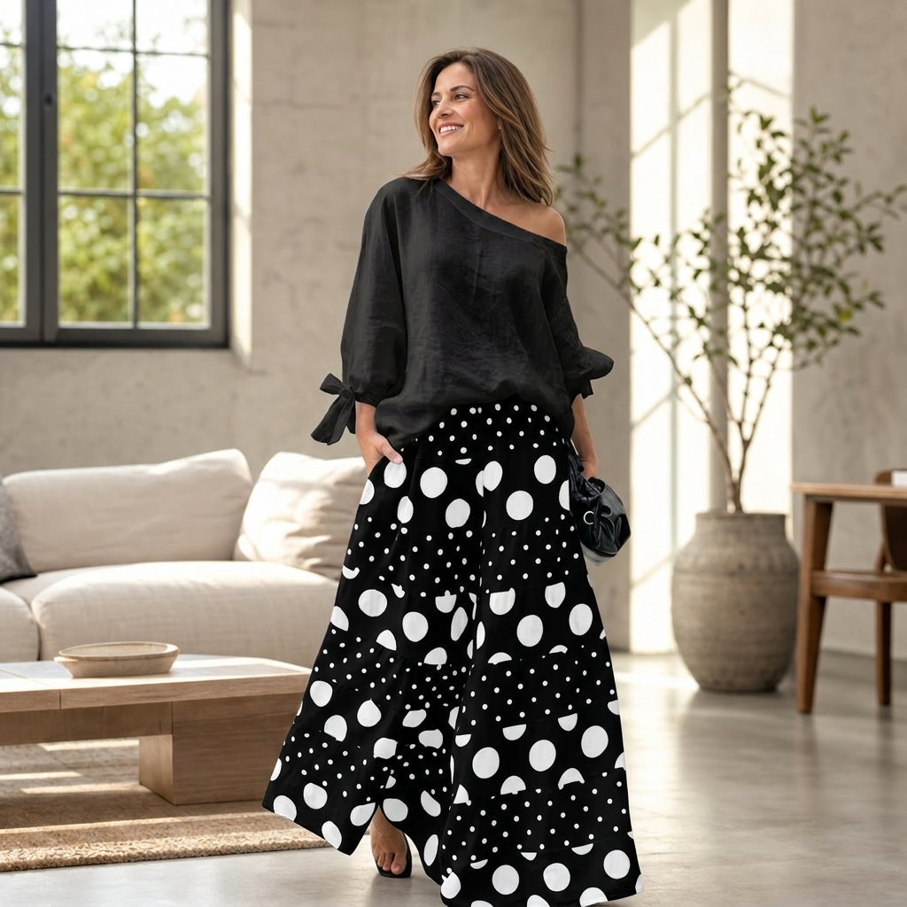 Azzurra Maggio™ Effortless Loose Top and Wide Leg Set