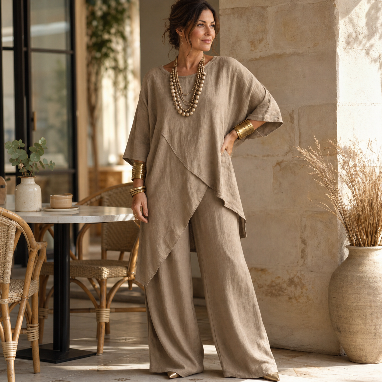 Letizia Sala™ Effortless Two-Piece Outfit Set