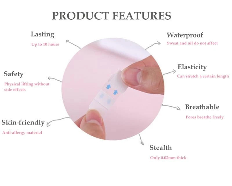 V-Lift™️ Invisible face lifting strip