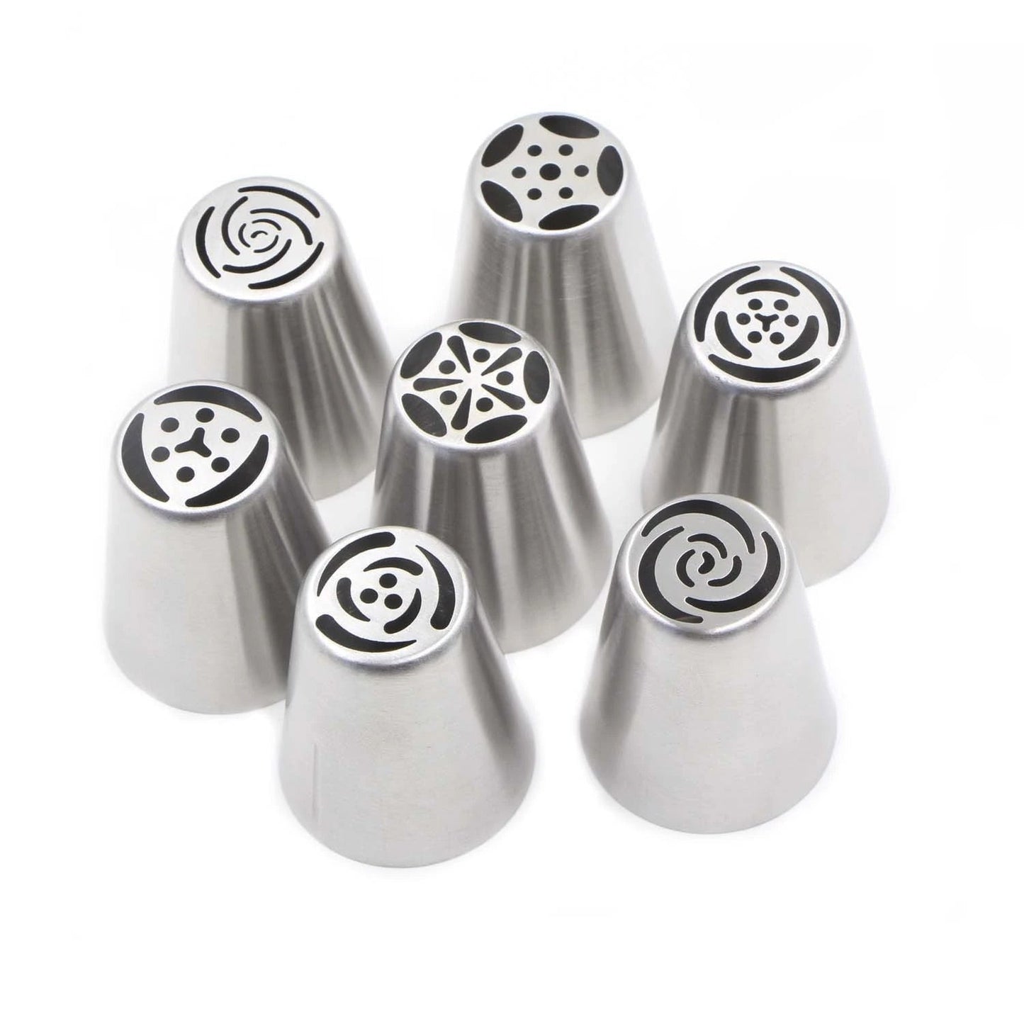BakeSuppliez™️ A set of flower-shaped cake decorating tips