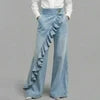 Barbara Acquaviva™ Ruffled High-Waisted Pants for Women