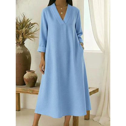 Barbara Della Valle™ Breathable Summer Dress for Effortless Style