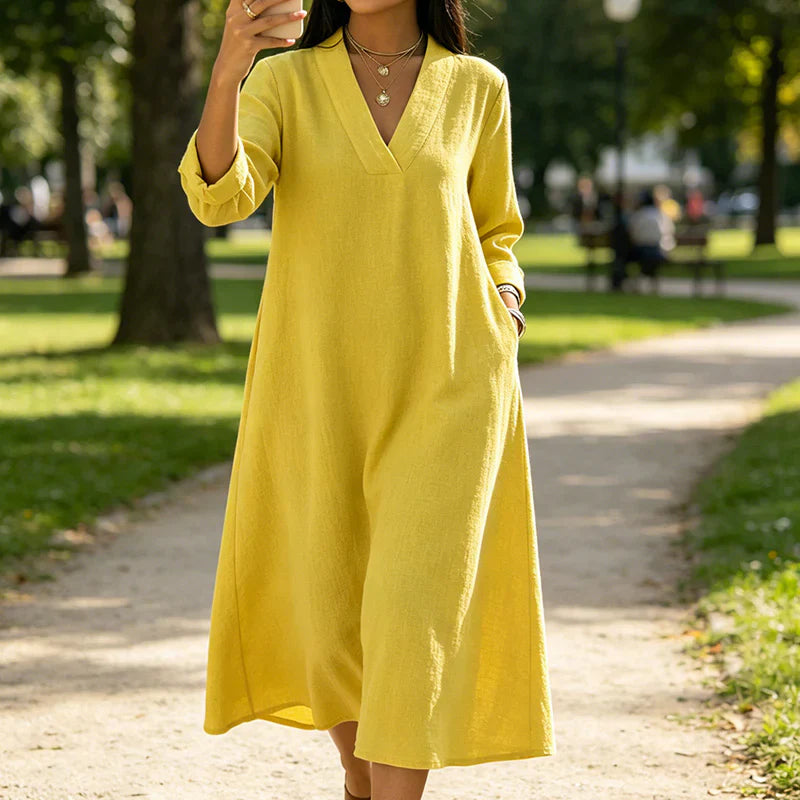 Barbara Della Valle™ Breathable Summer Dress for Effortless Style