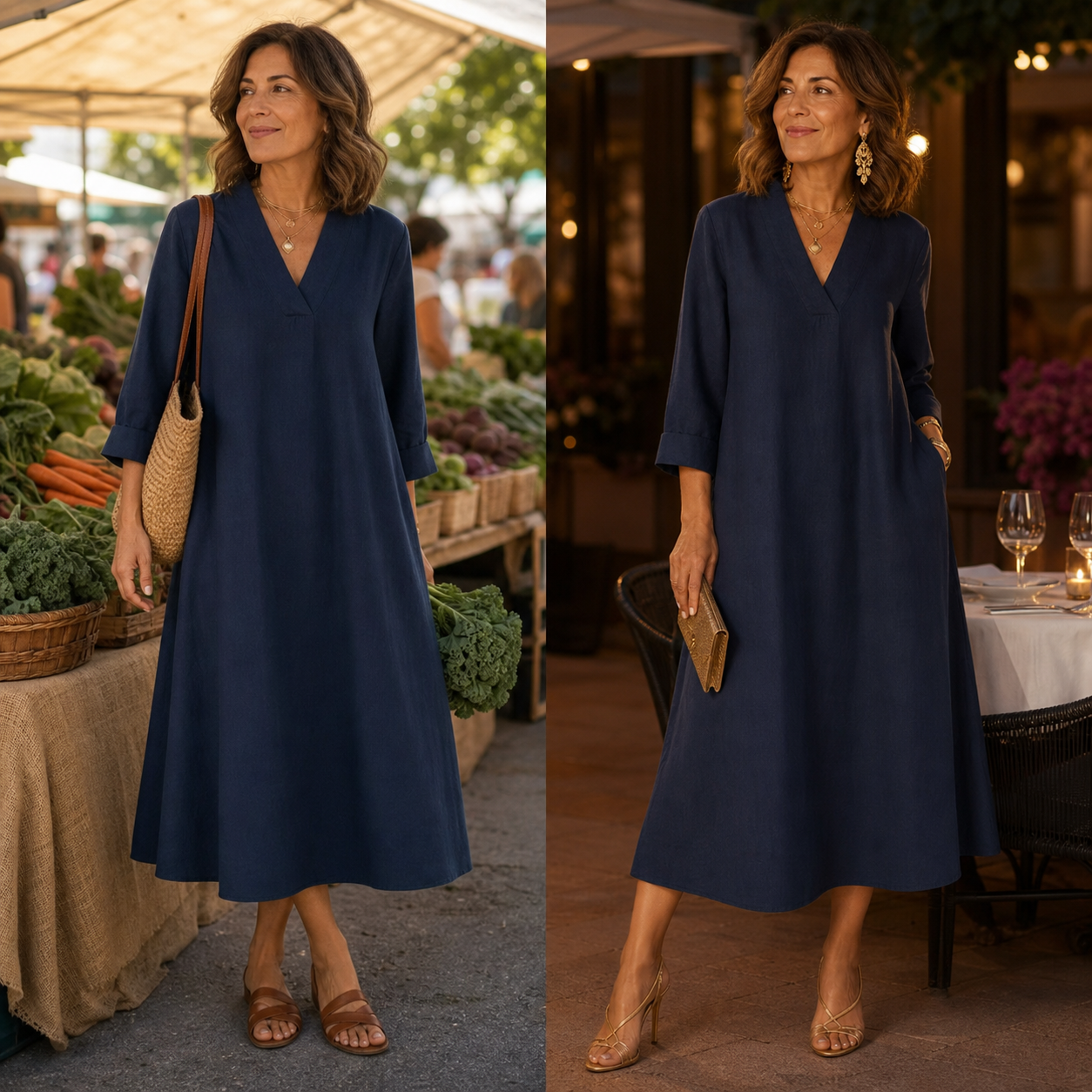 Barbara Della Valle™ Breathable Summer Dress for Effortless Style