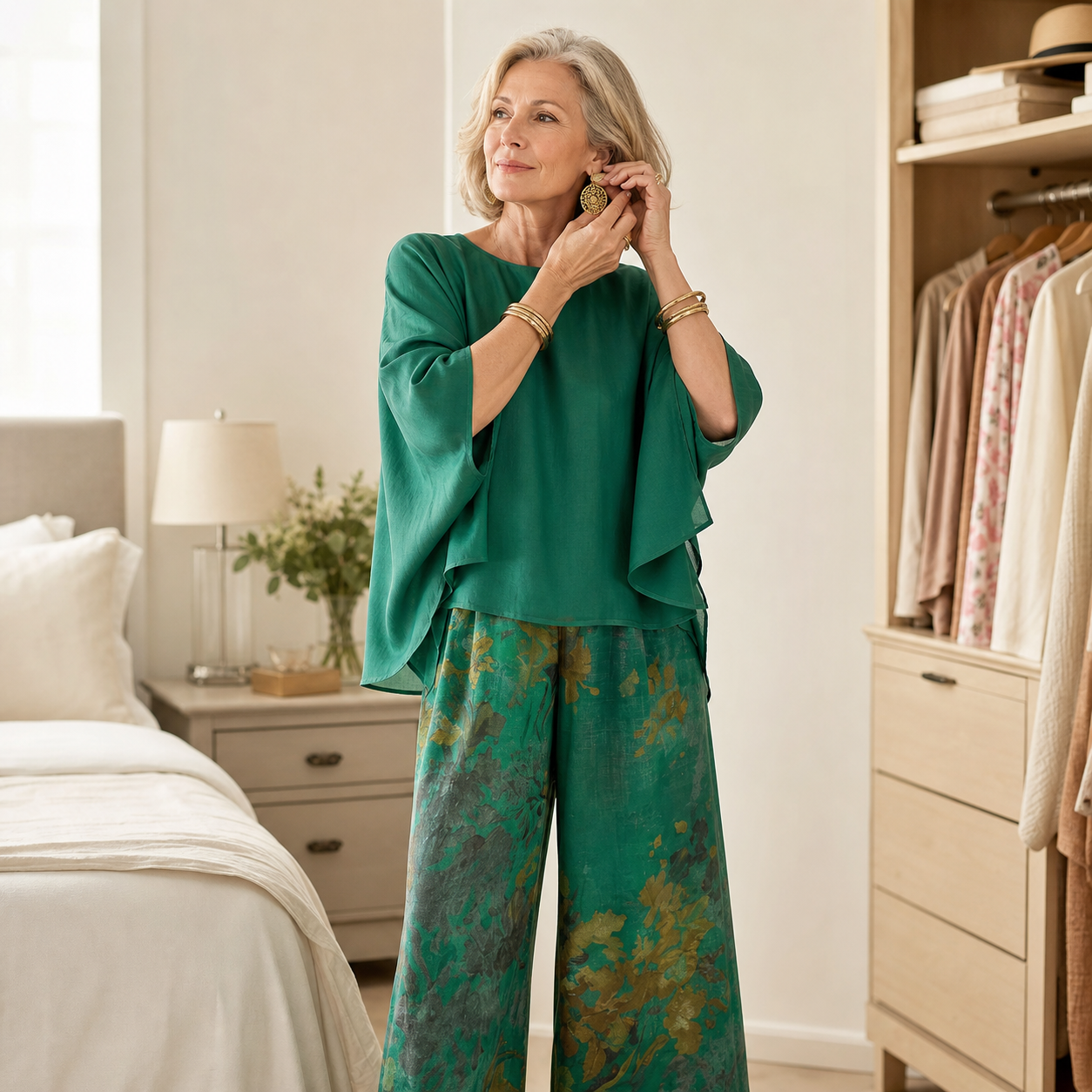 Barbara Girardi™ Elegant Floral Ensemble for Special Occasions