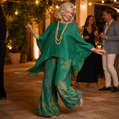 Barbara Girardi™ Elegant Floral Ensemble for Special Occasions