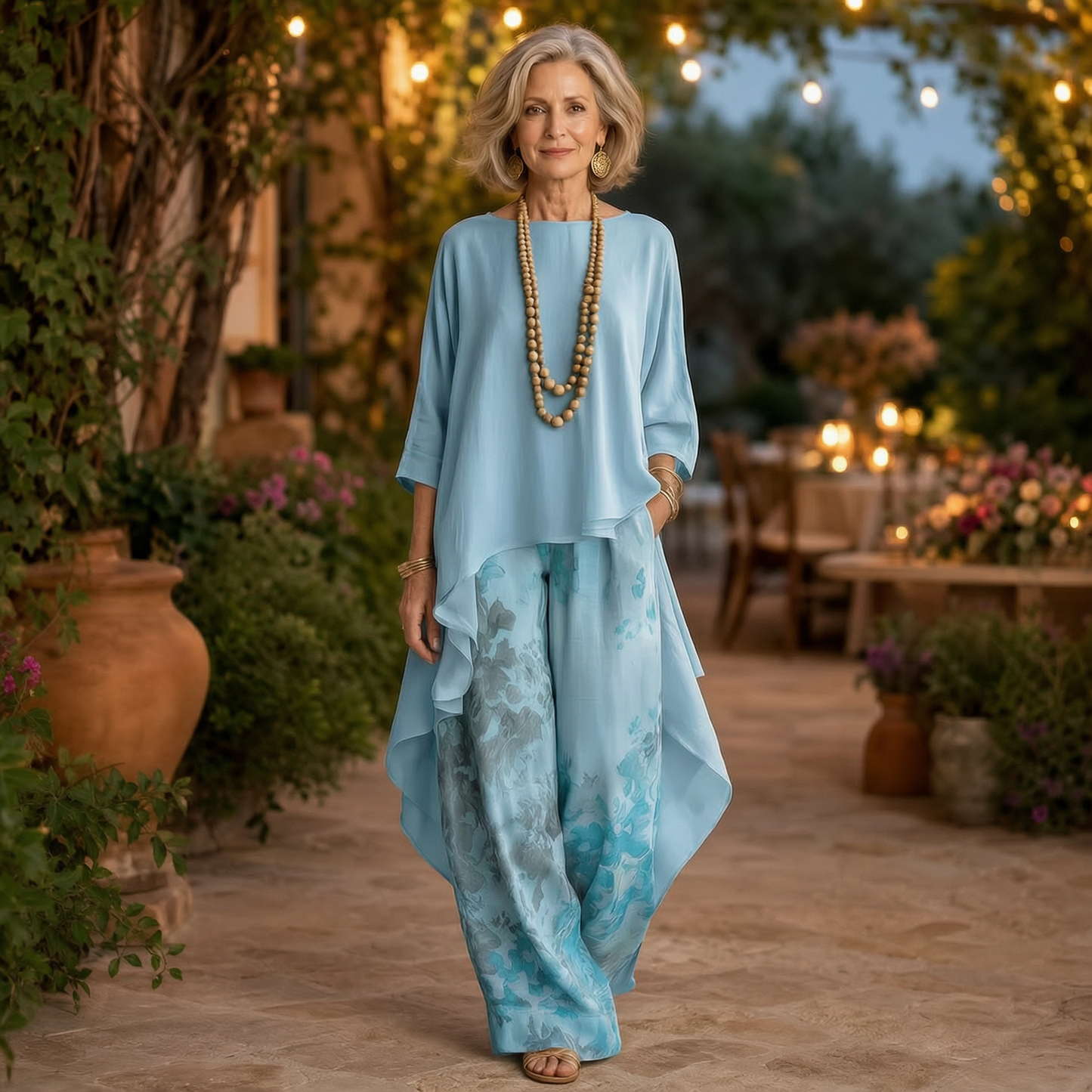 Barbara Girardi™ Elegant Floral Ensemble for Special Occasions