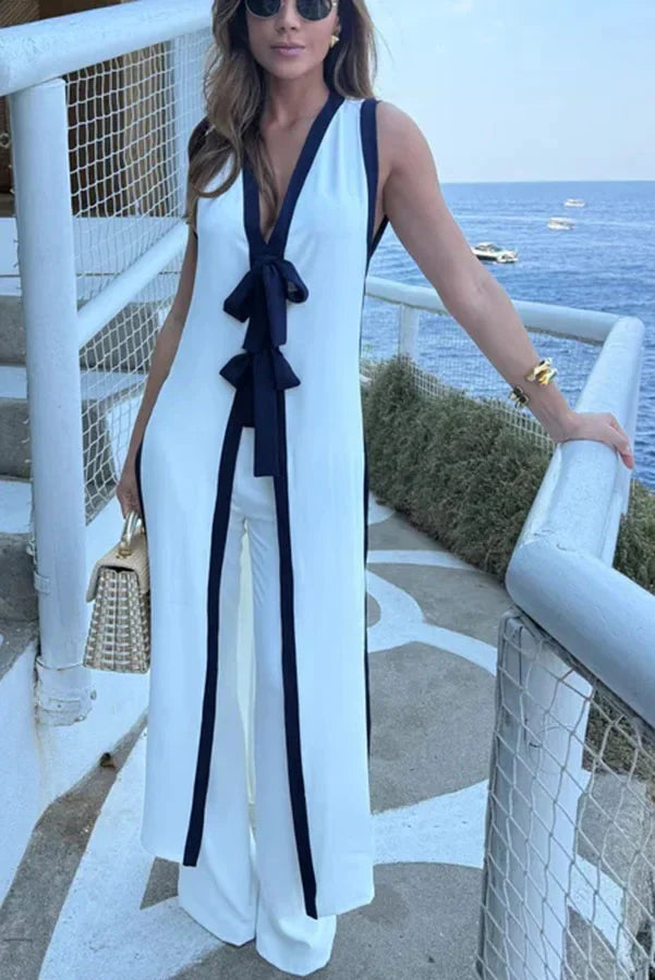 Barbara Mainardi™ Effortless Summer Top and Pants Set