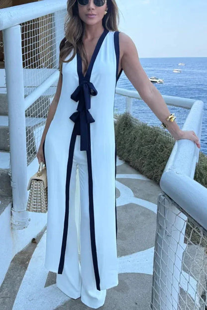 Barbara Mainardi™ Effortless Summer Top and Pants Set
