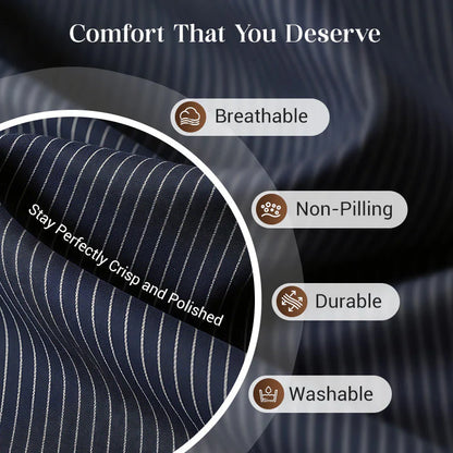 Barbara Ronchi™ Striped Tailored Suit for Polished Style