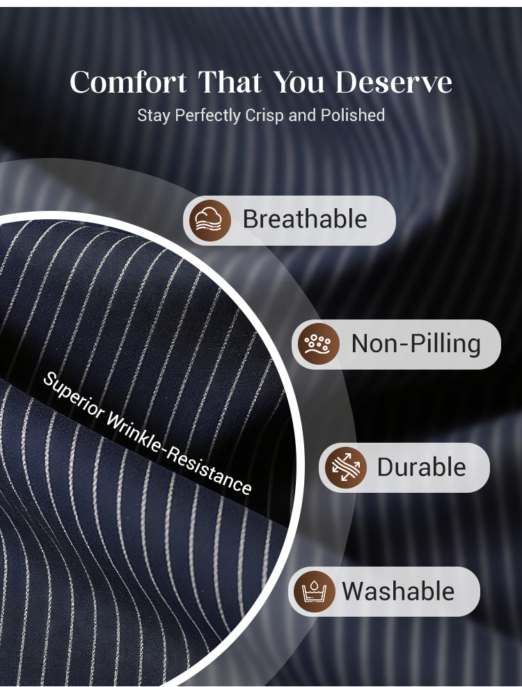Barbara Ronchi™ Striped Tailored Suit for Polished Style