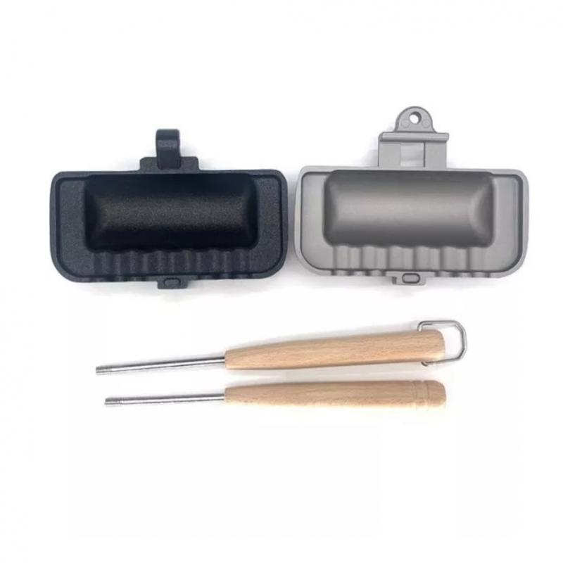 ToastMaster Duo™ Double-sided toast pan with non-stick coating