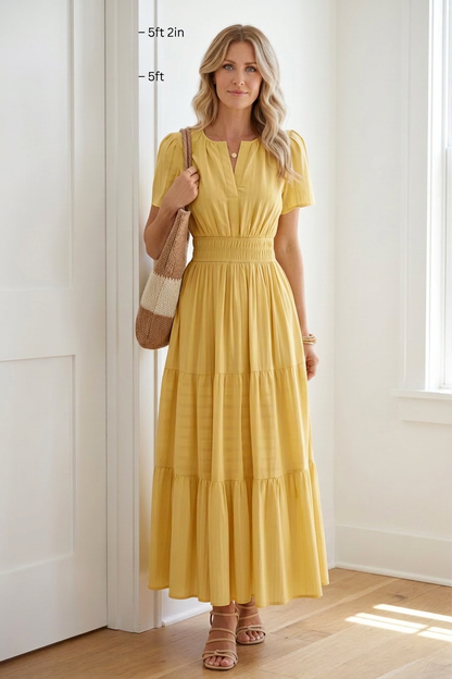 Beatrice Esposito™ Flowing Pleated Maxi Dress