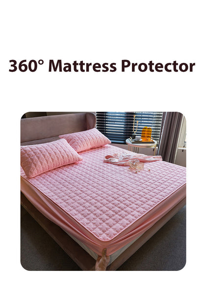 BelleVie™️ Breathable Silk Mattress Protector