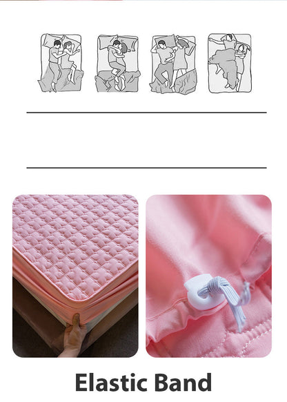 BelleVie™️ Breathable Silk Mattress Protector