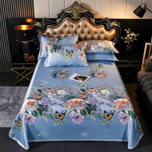 Light Blue Floral
