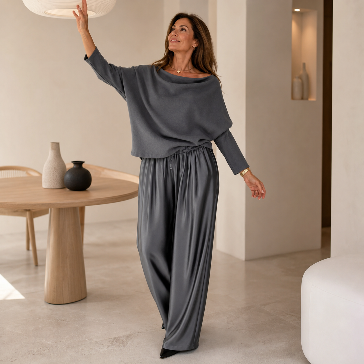 Benedetta Barchetti™ Flowing Two Pieve Set for Effortless Elegance