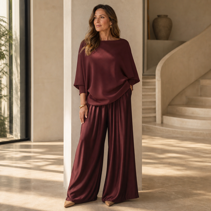 Benedetta Barchetti™ Flowing Two Pieve Set for Effortless Elegance