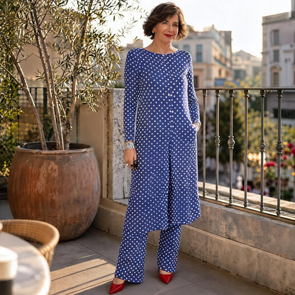 Benedetta Barletta™ Coordinated Two-Piece Set for Effortless Style