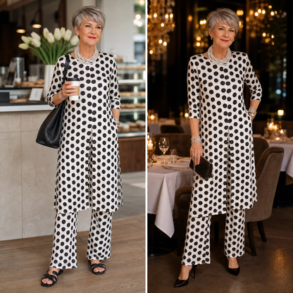 Benedetta Barletta™ Coordinated Two-Piece Set for Effortless Style