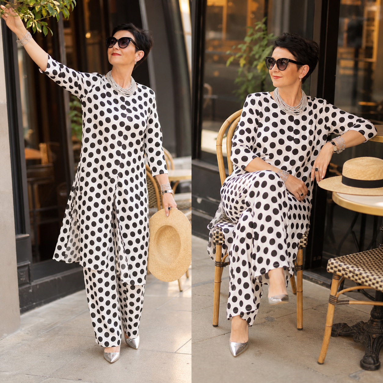 Benedetta Barletta™ Coordinated Two-Piece Set for Effortless Style