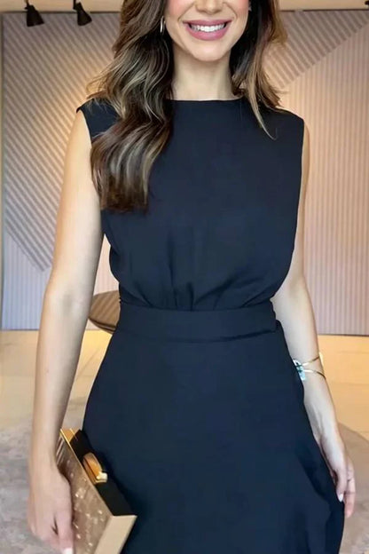 Benedetta Malacarne™ Flowy Maxi Dress for Evening Elegance