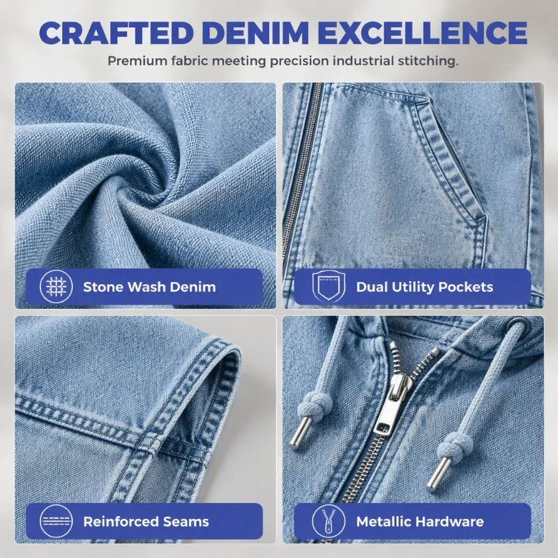Beniamina Fazio™ Hooded Vest for Effortless Seasonal Style