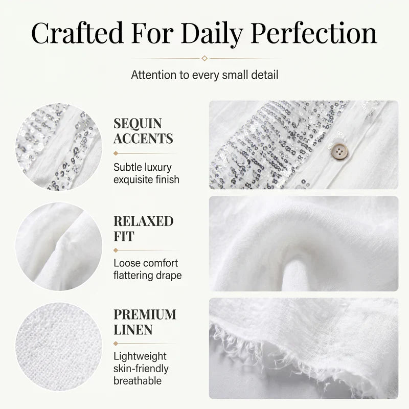 Berta Della Valle™ Matching Sequin Set for Occasion-Ready Sparkle