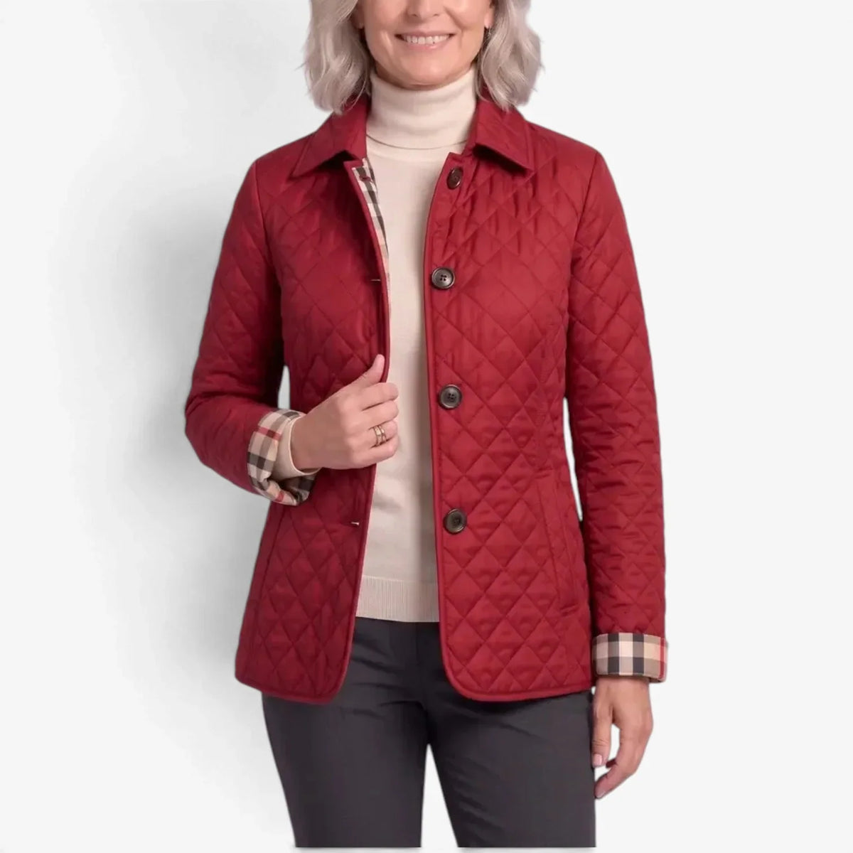 Berta Zamboni™ Versatile Quilted Jacket for Polished Layering