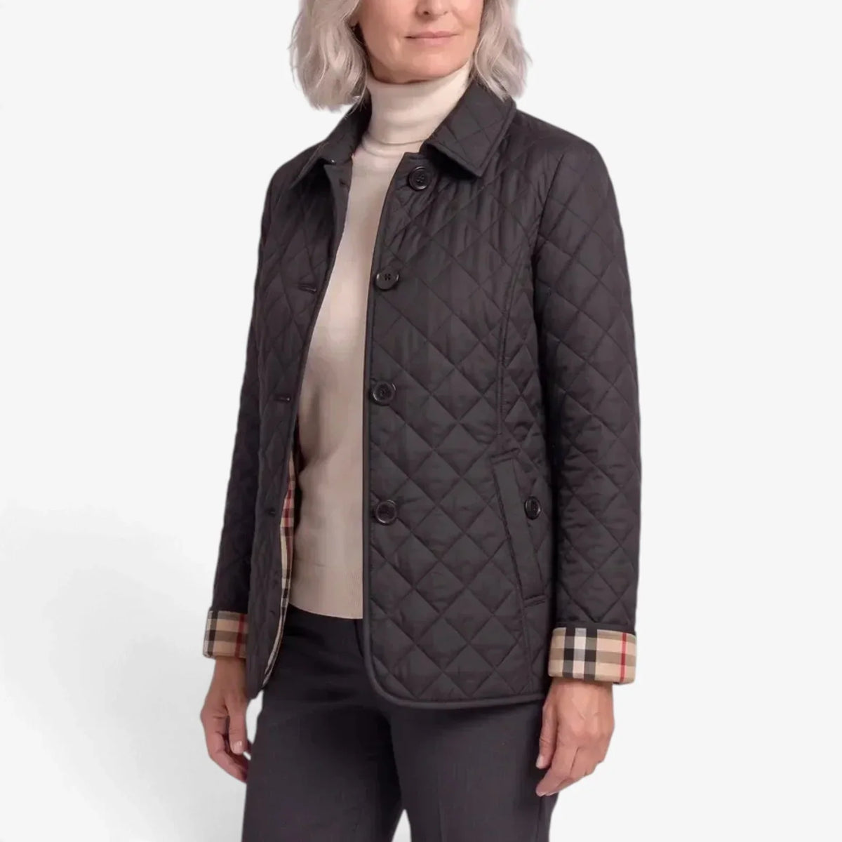 Berta Zamboni™ Versatile Quilted Jacket for Polished Layering