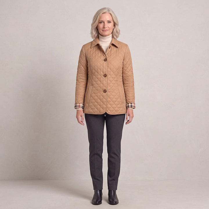 Berta Zamboni™ Versatile Quilted Jacket for Polished Layering
