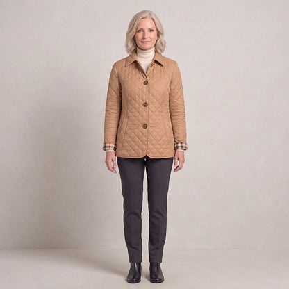 Berta Zamboni™ Versatile Quilted Jacket for Polished Layering