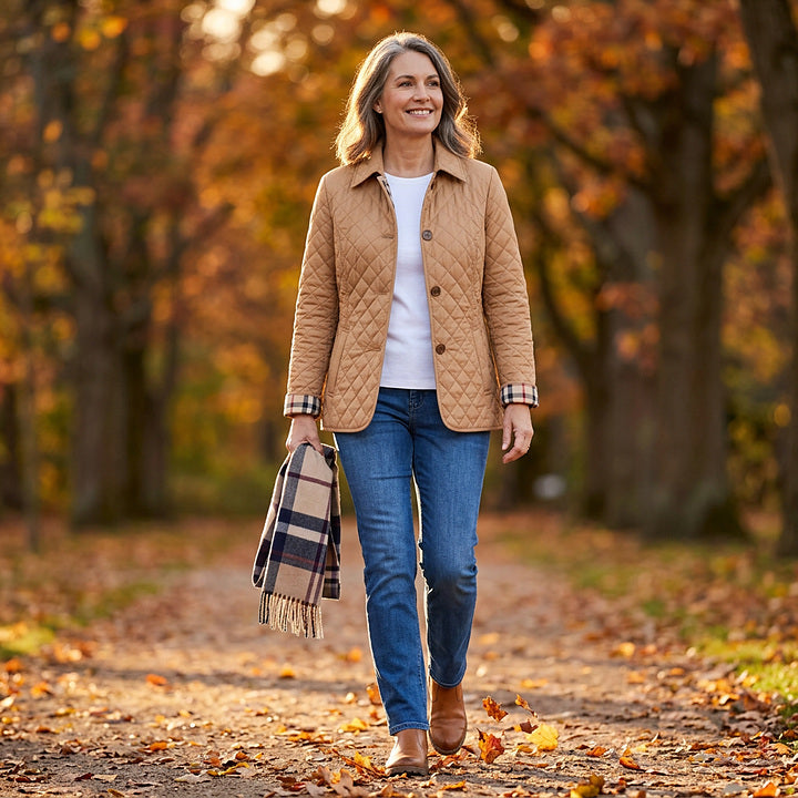 Berta Zamboni™ Versatile Quilted Jacket for Polished Layering