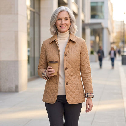 Berta Zamboni™ Versatile Quilted Jacket for Polished Layering