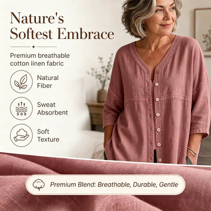 Bettina Todaro™ Elegant V-neck Lace Blouse for Everyday