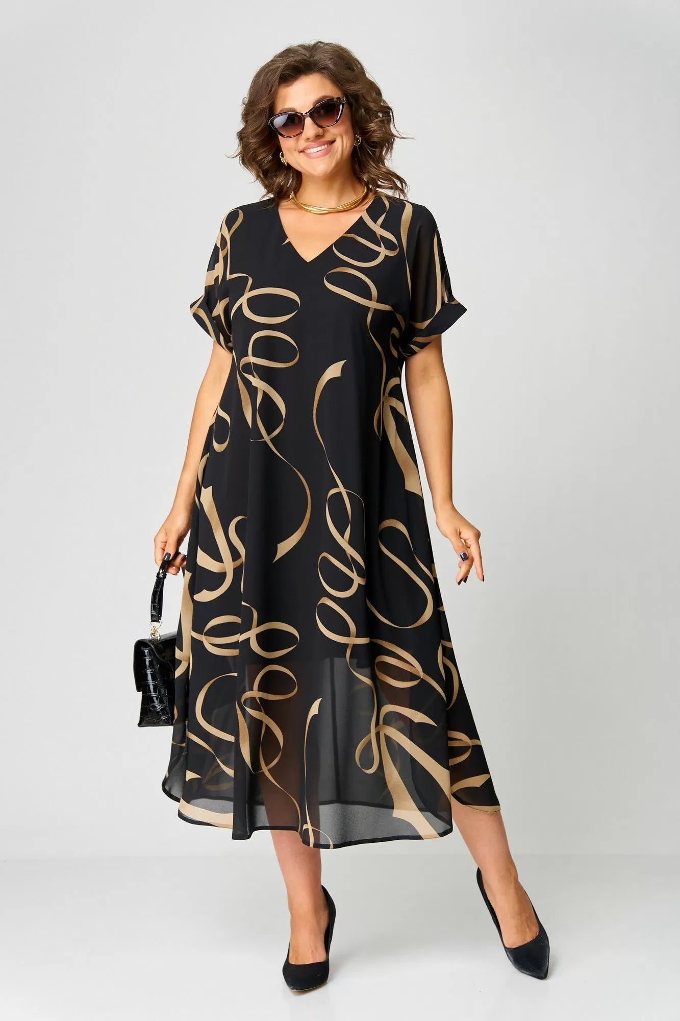 Bianca Borgognini™ Effortless Dress for All-Day Comfort