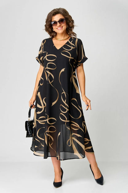 Bianca Borgognini™ Effortless Dress for All-Day Comfort