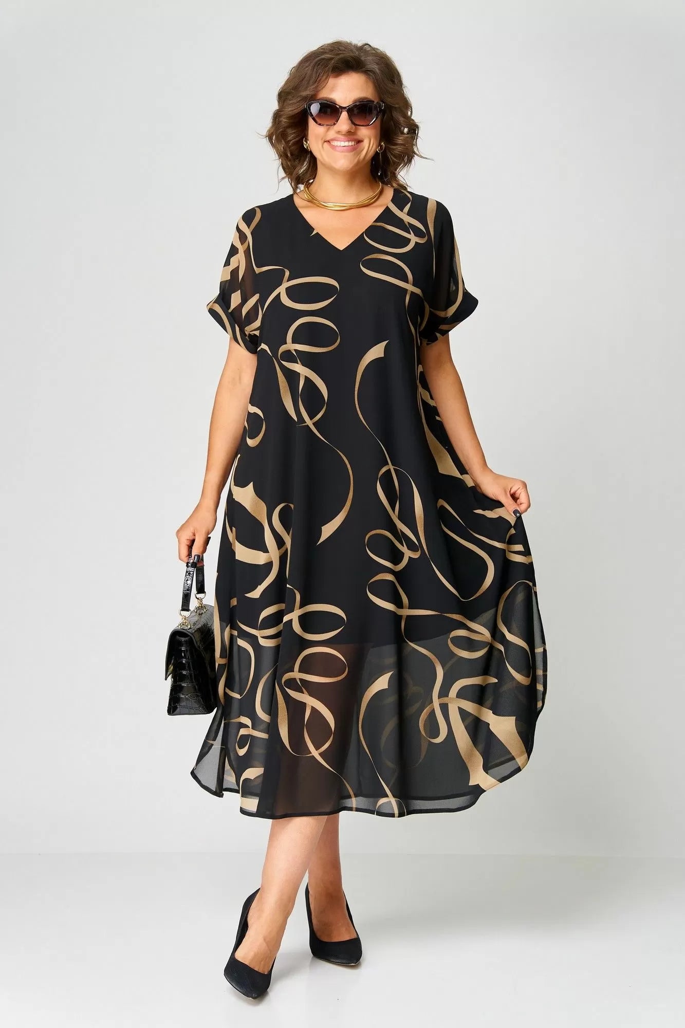 Bianca Borgognini™ Effortless Dress for All-Day Comfort