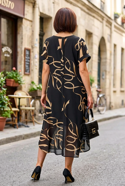 Bianca Borgognini™ Effortless Dress for All-Day Comfort