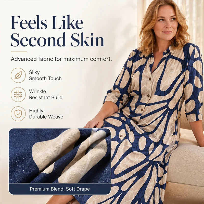 Bianca Borsani™ Versatile Geometric Dress for Effortless Days
