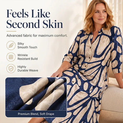 Bianca Borsani™ Versatile Geometric Dress for Effortless Days