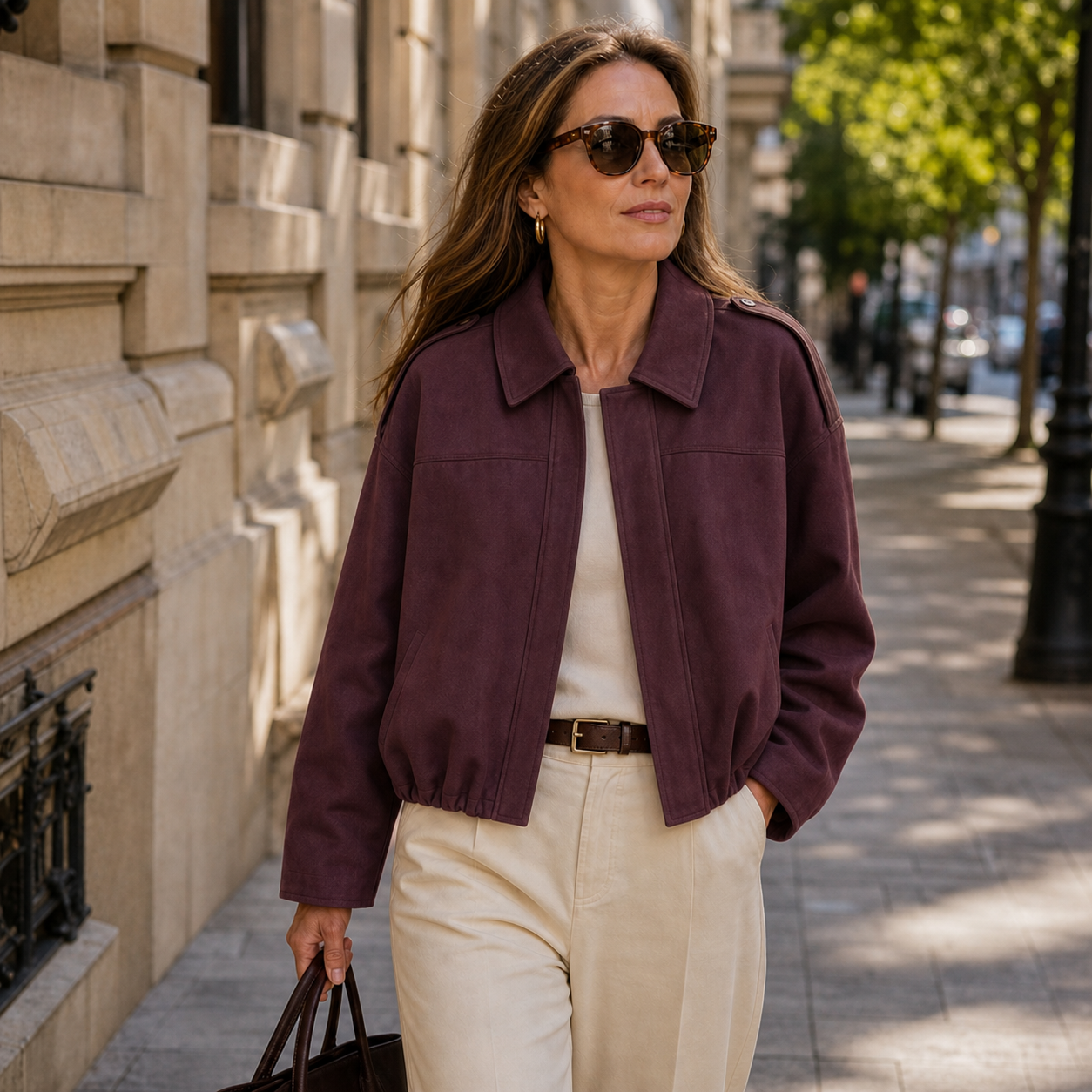 Bianca Boselli™ Versatile Bomber for Effortless Layering