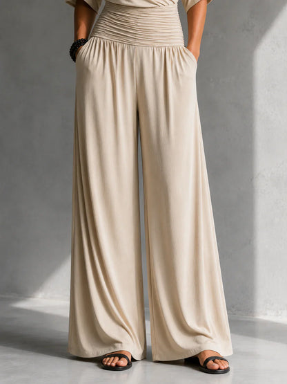 Bianca Goretti™ Soft Wrap Jumpsuit for Effortless Style