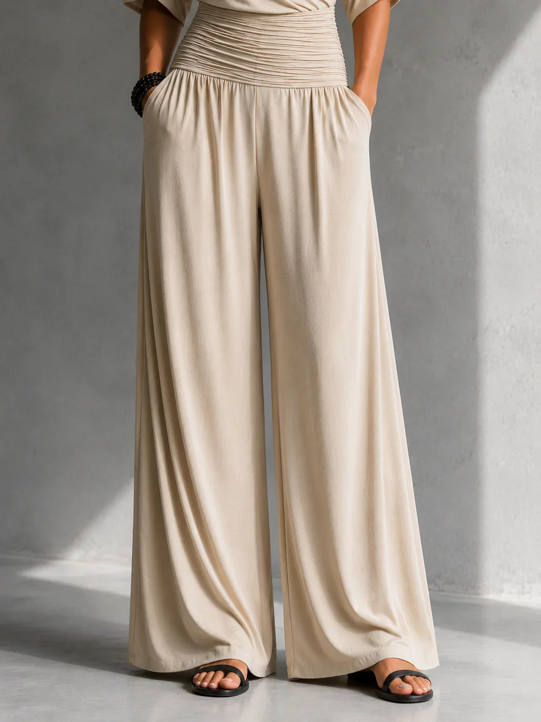 Bianca Goretti™ Soft Wrap Jumpsuit for Effortless Style