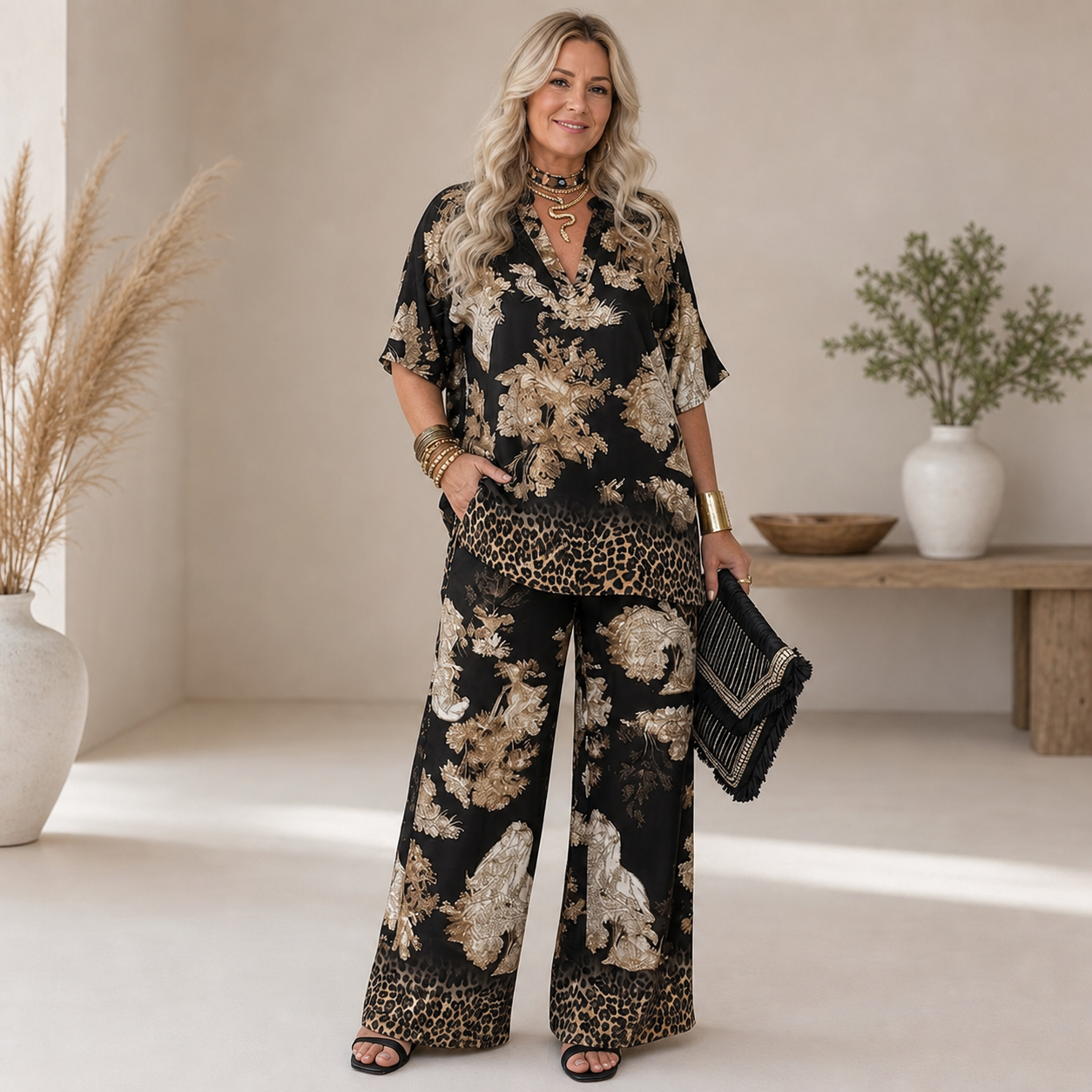 Bianca Mallardi™ Soft Matching Set for Effortless Days